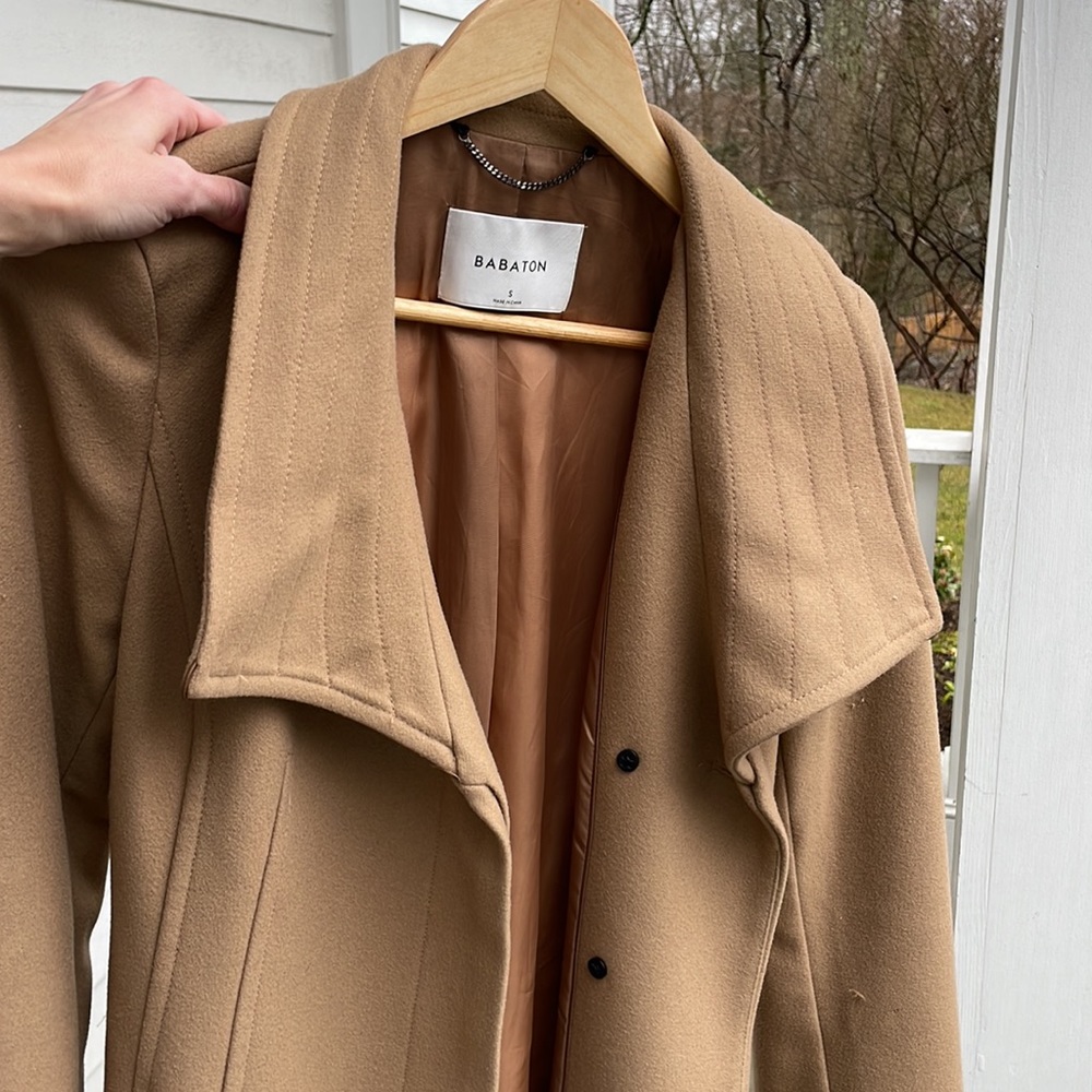 Babaton Camel Coat